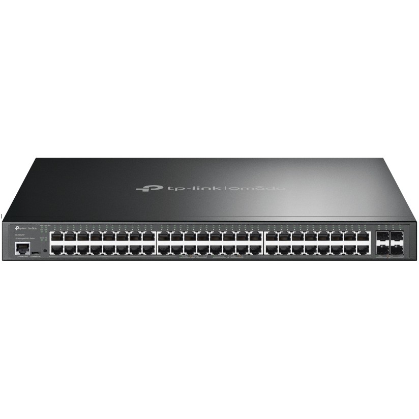 Switch TP-LINK JetStream 48-Port Gigabit i 4-Port 10GE SFP+ L2+ Managed s 48-Port PoE+-1