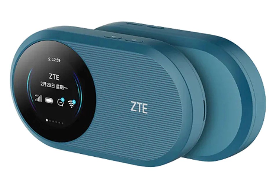 Prijenosni WiFi Ruter ZTE U10S Pro (4G, WiFi6 hotspot, crne boje)