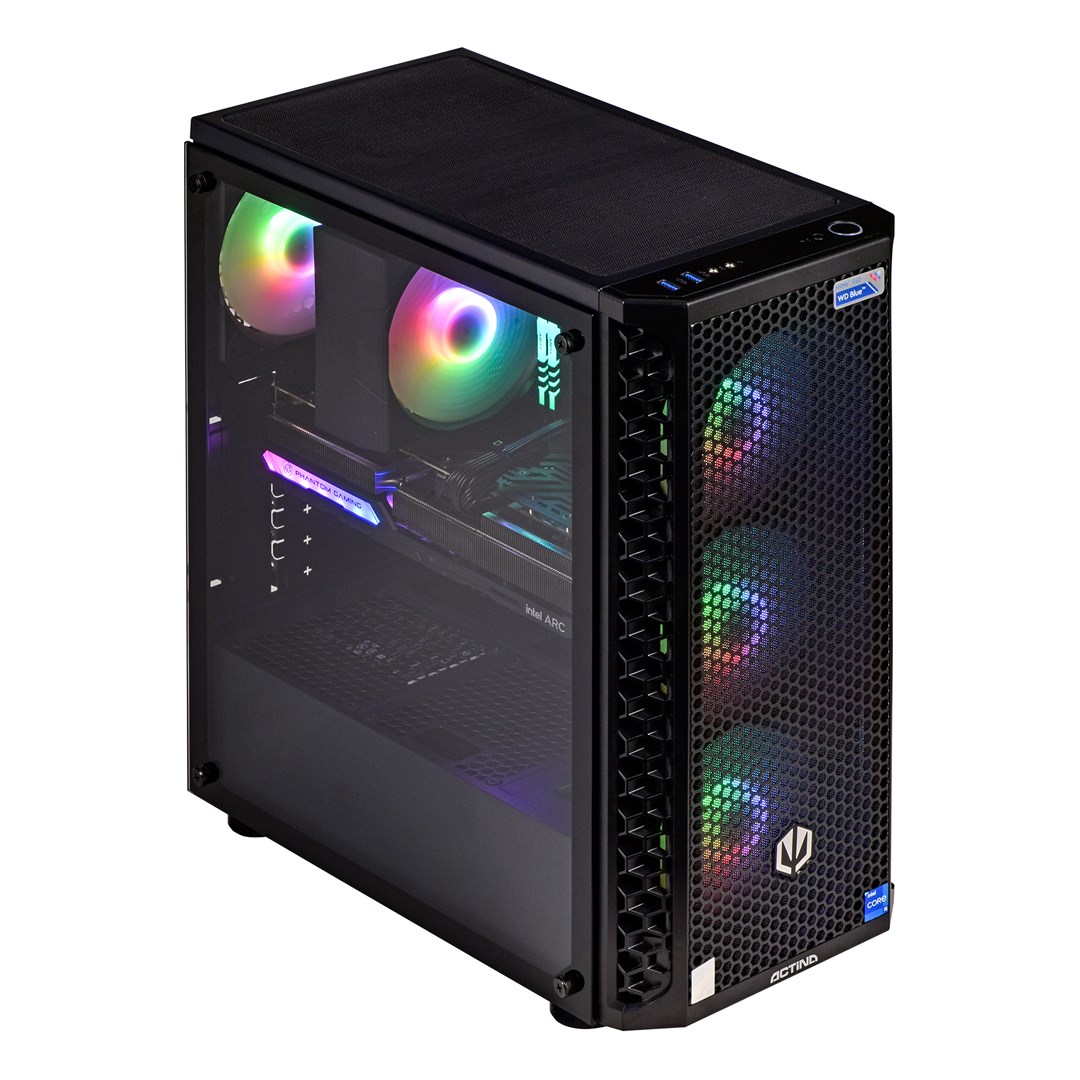 Računalo ACTINA (Midi Tower, AMD Ryzen™ 5 5500, 16 GB DDR4-SDRAM, 500 GB SSD) crna-17