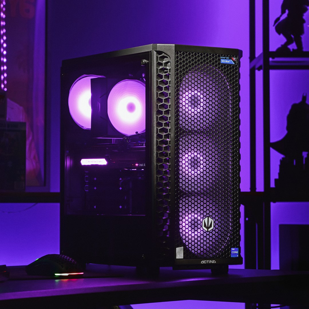 Računalo ACTINA (Midi Tower, AMD Ryzen™ 5 5500, 16 GB DDR4-SDRAM, 500 GB SSD) crna-13