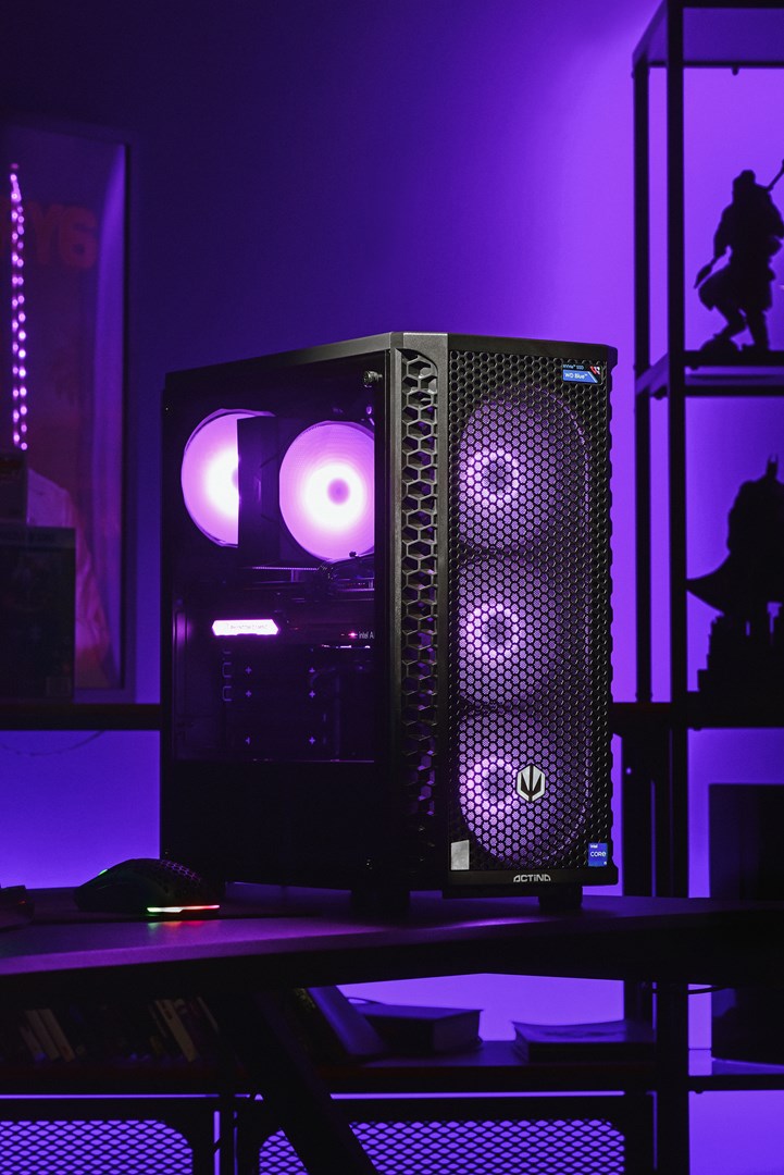 Računalo ACTINA (Midi Tower, AMD Ryzen™ 5 5500, 16 GB DDR4-SDRAM, 500 GB SSD) crna-12