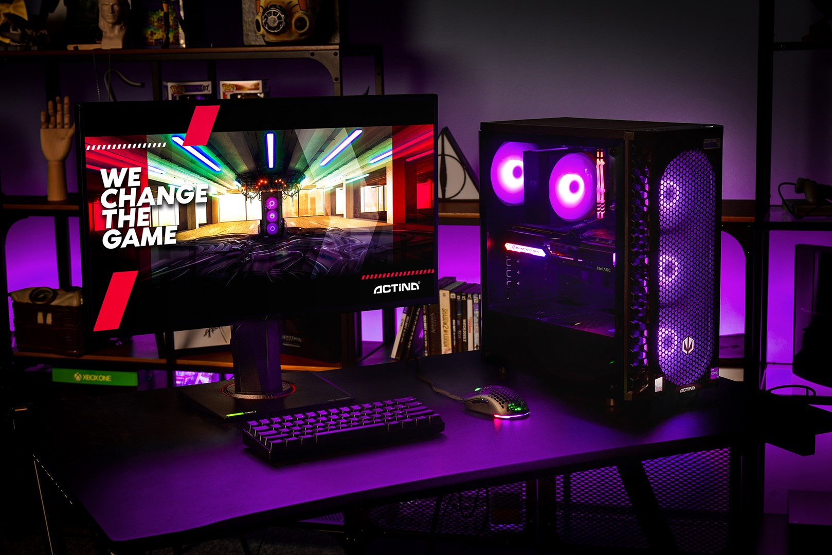 Računalo ACTINA (Midi Tower, AMD Ryzen™ 5 5600, 32 GB DDR4-SDRAM, 1 TB SSD) crna-10