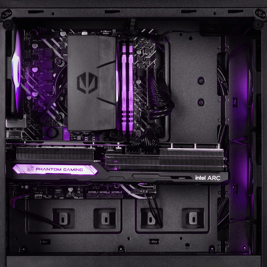 Računalo ACTINA (Midi Tower, AMD Ryzen™ 5 5600, 32 GB DDR4-SDRAM, 1 TB SSD) crna-1
