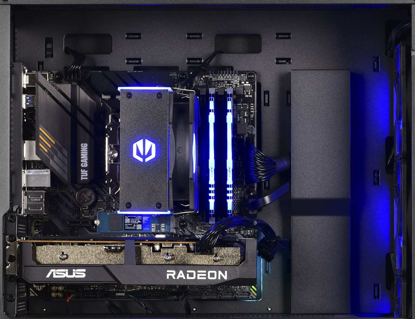 Stolno računalo ACTINA Mini Tower (AMD Ryzen™ 5 5600, 16 GB DDR4 RAM, 1 TB SSD, AMD Radeon RX 7600) crna-8