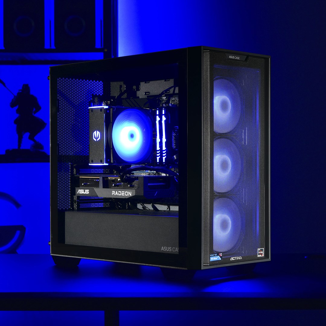 Stolno računalo ACTINA Mini Tower (AMD Ryzen™ 5 5600, 16 GB DDR4 RAM, 1 TB SSD, AMD Radeon RX 7600) crna-14