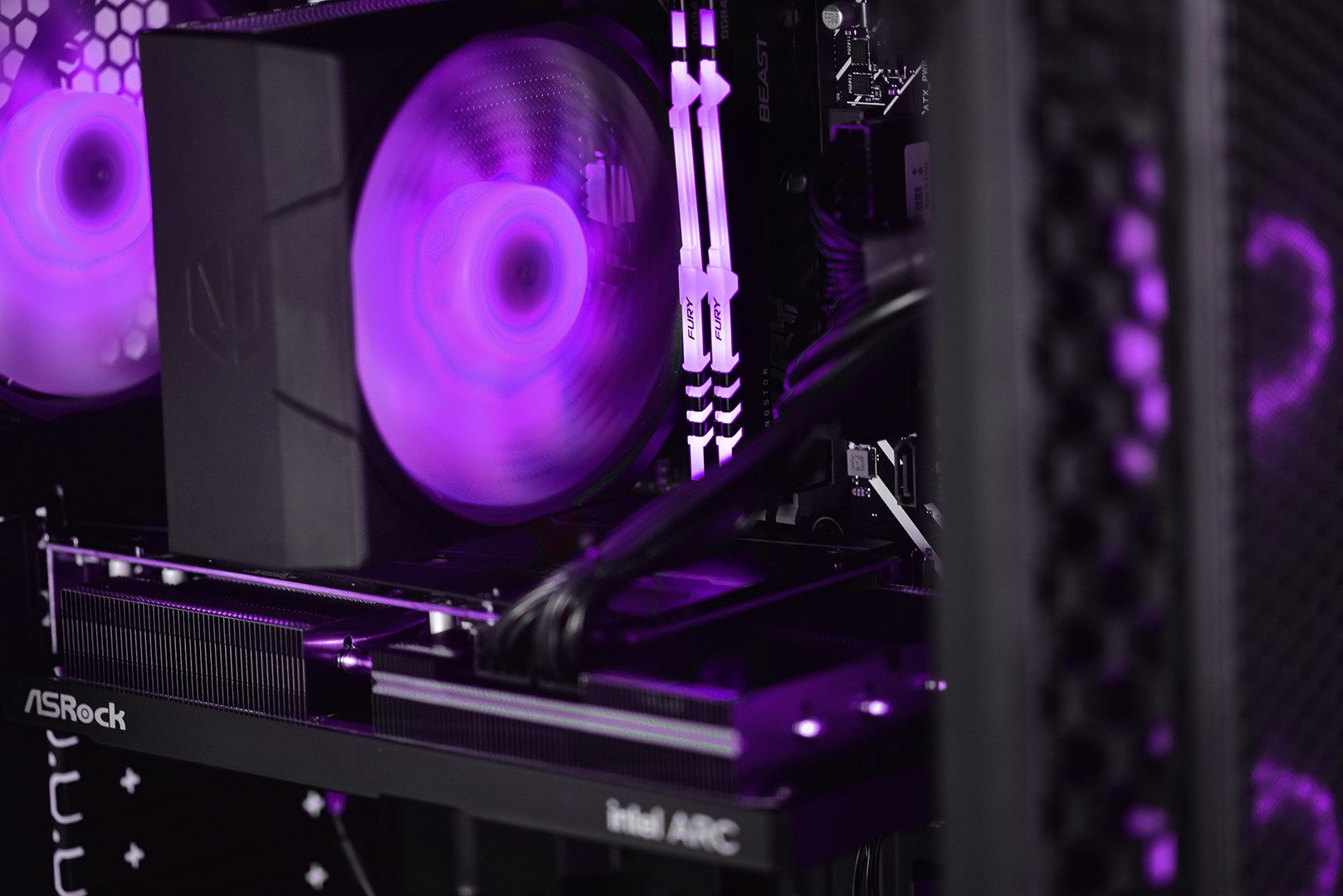 Računalo ACTINA (Midi Tower, AMD Ryzen™ 7 5700X, 32 GB DDR4-SDRAM, 1 TB SSD, AMD Radeon RX 7800 XT) crna-8