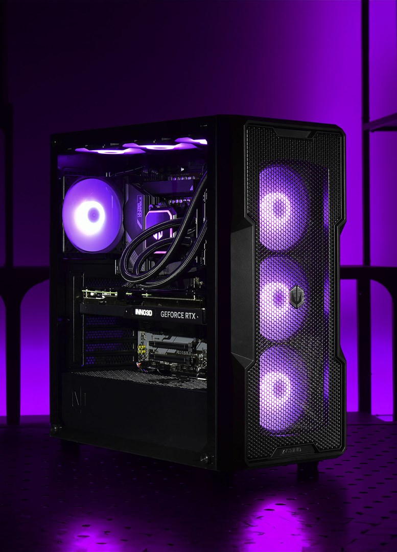 Stolno računalo ACTINA Midi Tower (AMD Ryzen™ 7 7800X3D, 32 GB DDR5 RAM, 1 TB SSD, AMD Radeon RX 7900 XTX) crna-8