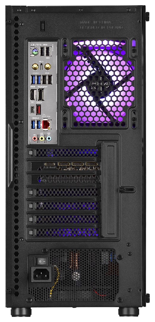 Stolno računalo ACTINA Midi Tower (AMD Ryzen™ 7 7800X3D, 32 GB DDR5 RAM, 1 TB SSD, AMD Radeon RX 7900 XTX) crna-0