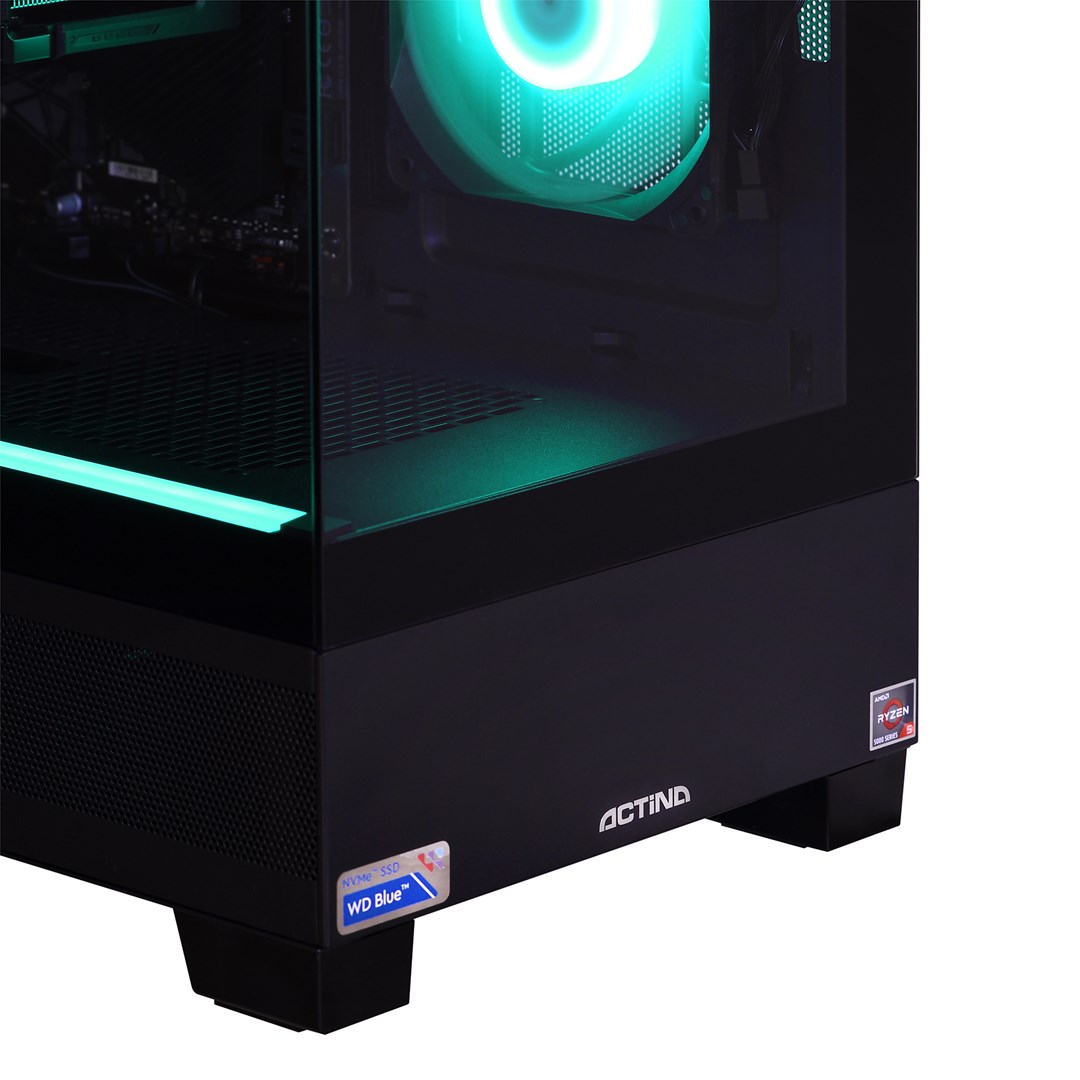 Actina 5901443383642 PC AMD Ryzen™ 5 5600X 32 GB DDR4-SDRAM 1 TB SSD NVIDIA GeForce RTX 4060 Midi Tower Black-16