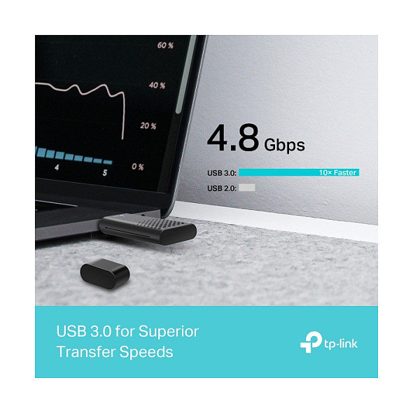 Mrežni adapter TP-LINK Archer TX20U (AX1800, Wi-Fi 6, USB 3.0, Dual Band, crna boja)-6