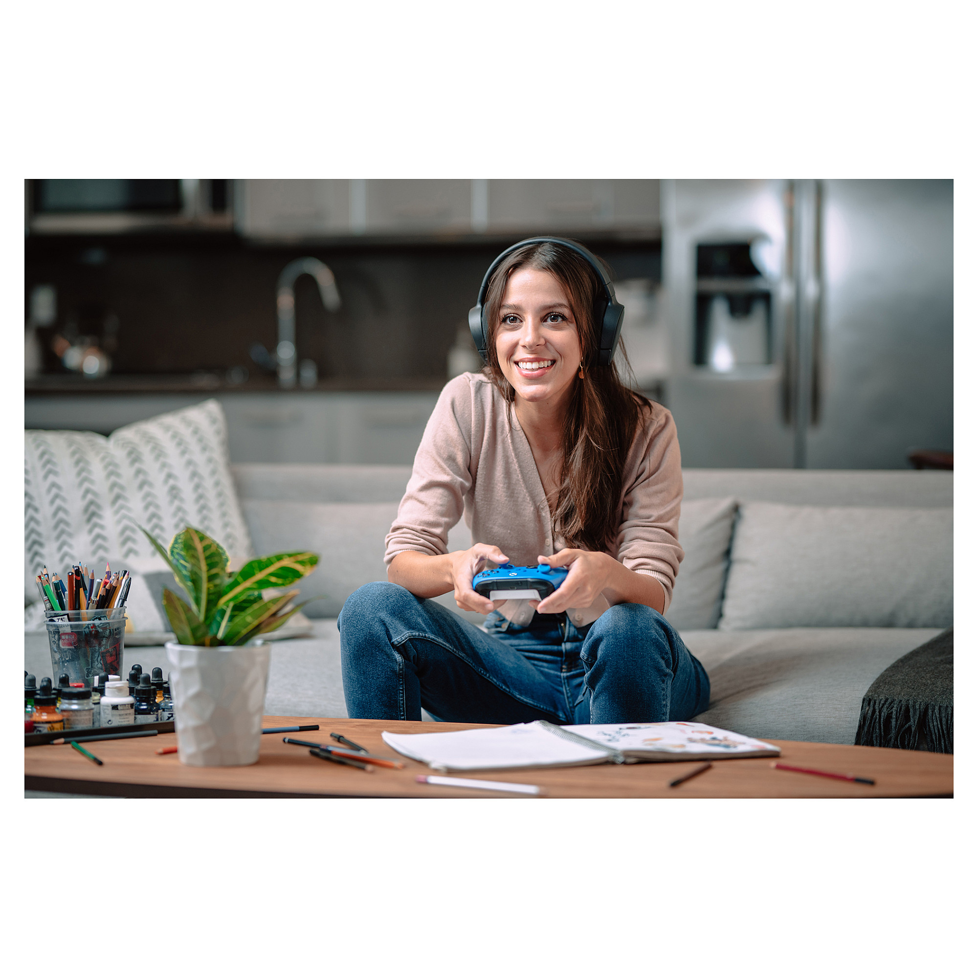 Microsoft Xbox Wireless Controller Blue bijela Bluetooth/USB Gamepad Analogue / Digital Android, PC, Xbox One, Xbox One S, Xbox One X, Xbox Series S, Xbox Series X, iOS-8