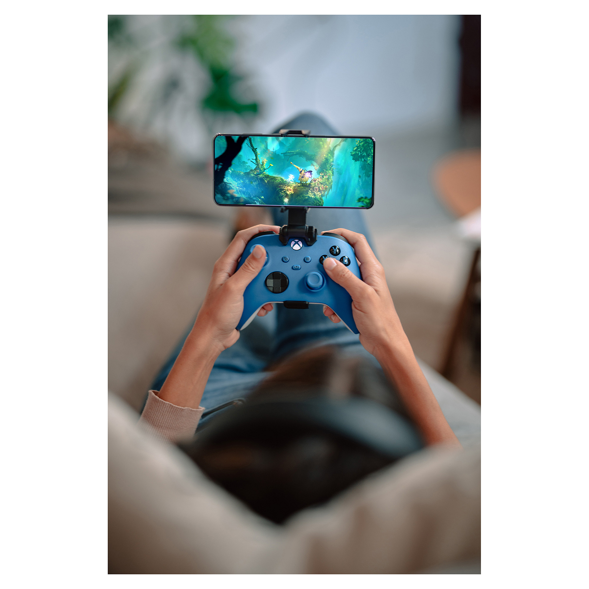 Microsoft Xbox Wireless Controller Blue bijela Bluetooth/USB Gamepad Analogue / Digital Android, PC, Xbox One, Xbox One S, Xbox One X, Xbox Series S, Xbox Series X, iOS-10