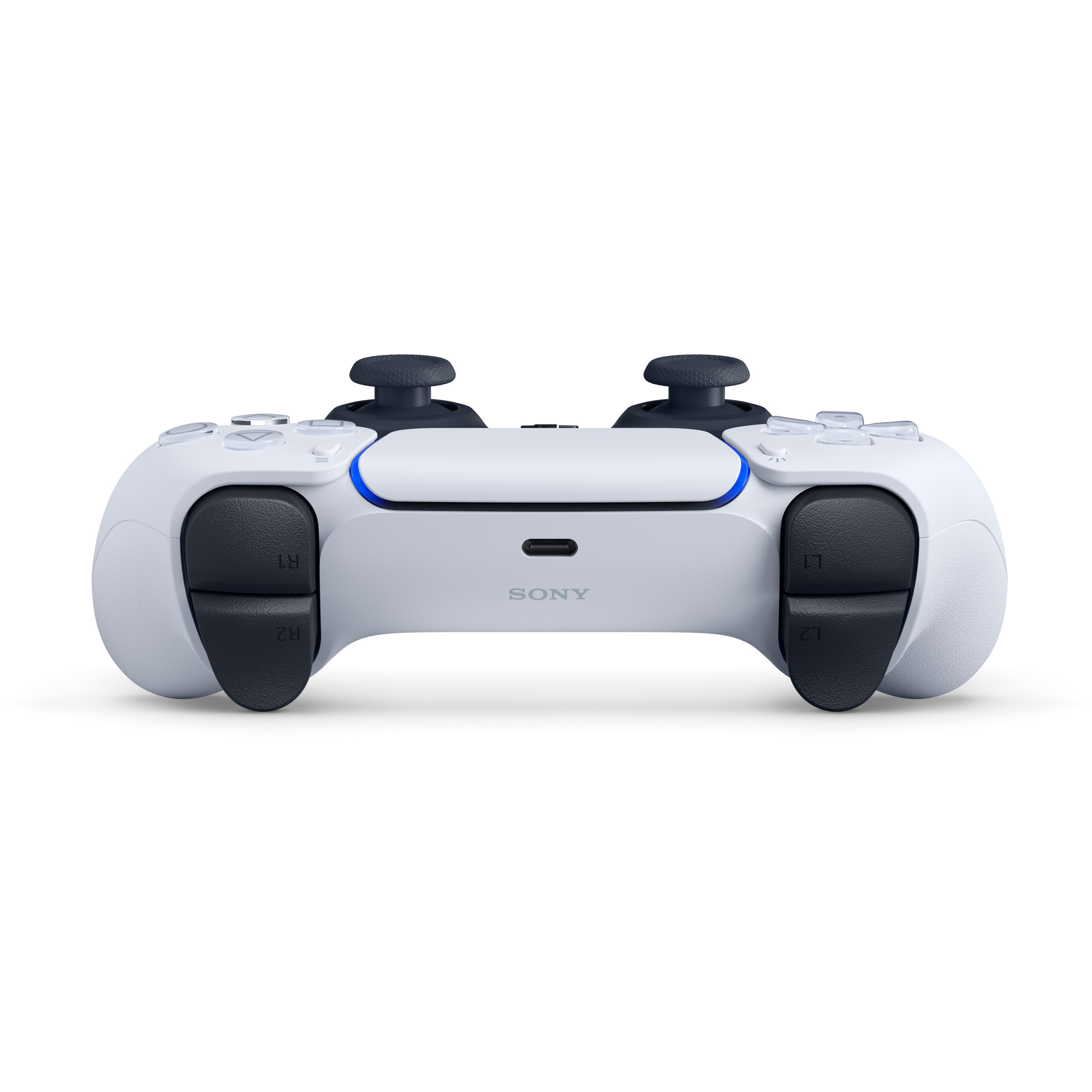 Kontroler SONY DualSense (za PlayStation 5, Bluetooth / USB) crno-bijela-5