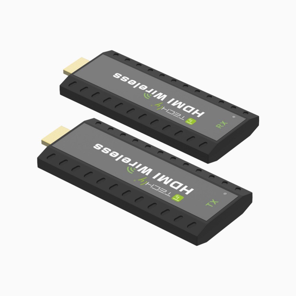 Compact Wireless HDMI Extender TECHLY 50m 1080p-1