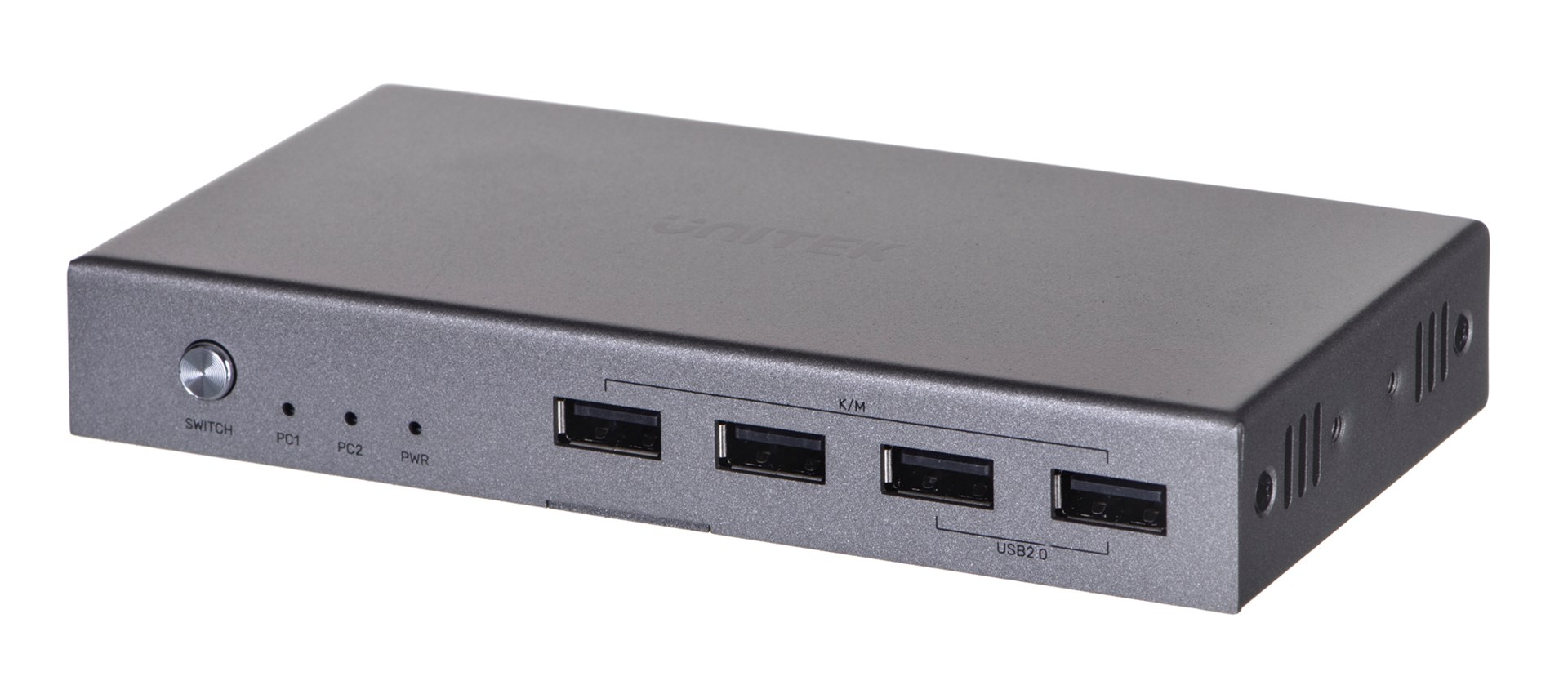 KVM prekidač UNITEK V307A sivi-10