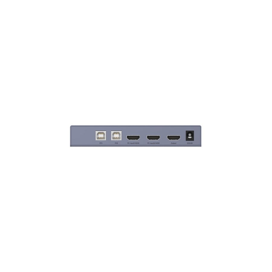 KVM prekidač UNITEK V307A sivi-3