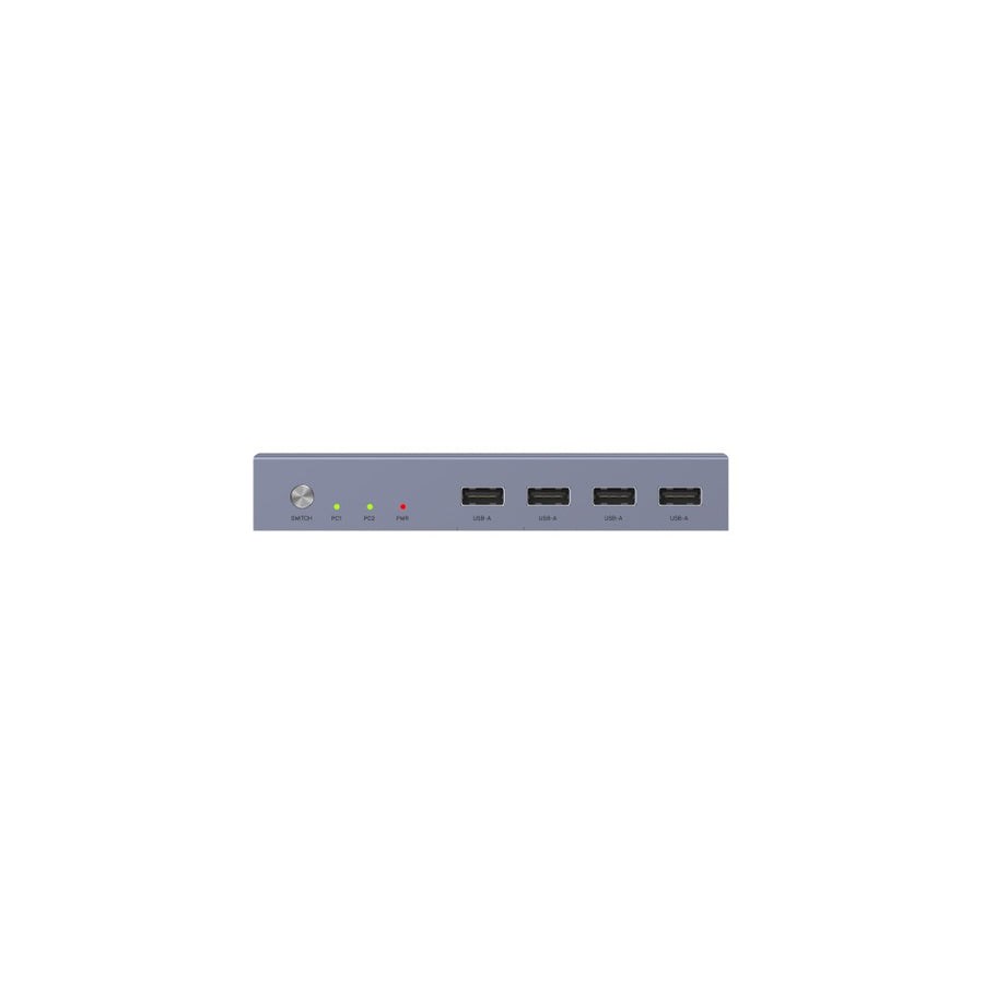 KVM prekidač UNITEK V307A sivi-2