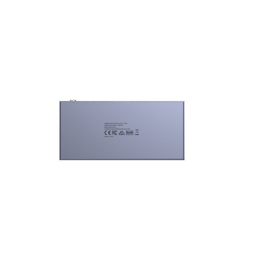 KVM prekidač UNITEK V307A sivi-5