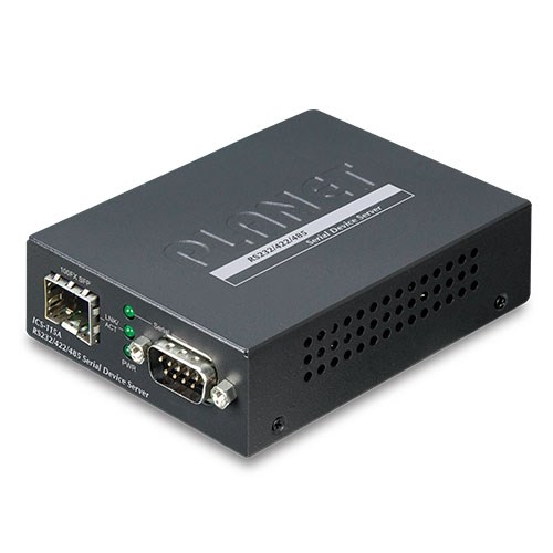 Serial server PLANET RS232/RS-422/RS485 t 100Bas-FX (operativna temperatura -10 - 60 °C, relativna vlažnost 5 - 95%, dimenzije 97 x 70 x 26 mm, težina 185 g)-0