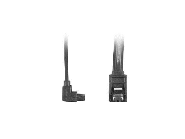SATA kabel LANBERG CABLE (50 cm, 6 GB/s, 90°)-1