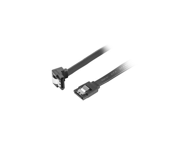 SATA kabel LANBERG CABLE (50 cm, 6 GB/s, 90°)-0