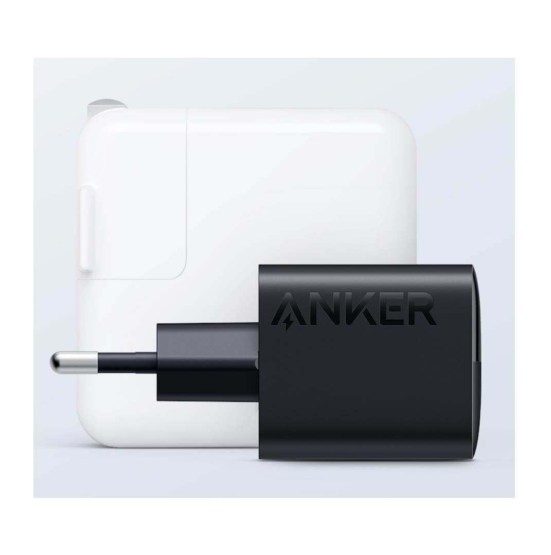 Adapter ANKER 323, 33W, 1xUSB-C, 1xUSB-A, PowerIQ 3.0, crni-2