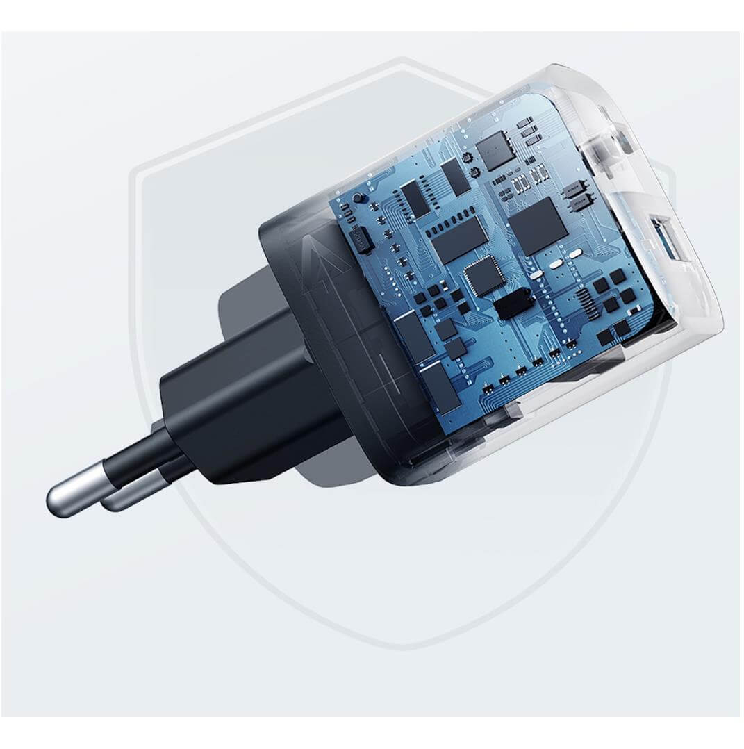 Adapter ANKER 323, 33W, 1xUSB-C, 1xUSB-A, PowerIQ 3.0, crni-3