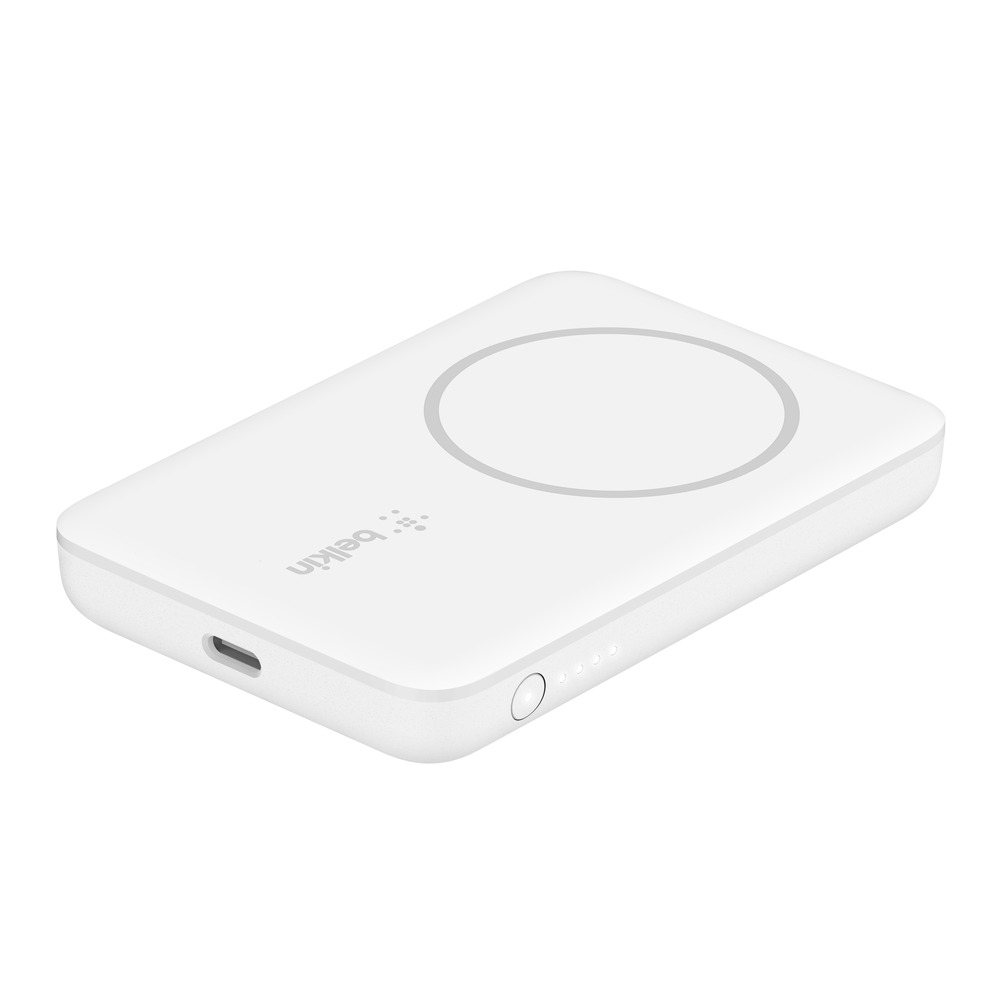 Power bank Belkin BPD002BTWH (2500 mAh, bežični punjač bijeli)-1