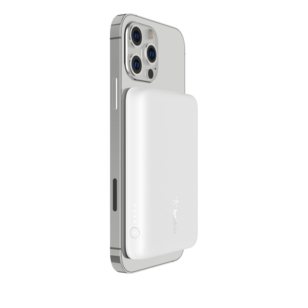 Power bank Belkin BPD002BTWH (2500 mAh, bežični punjač bijeli)-2