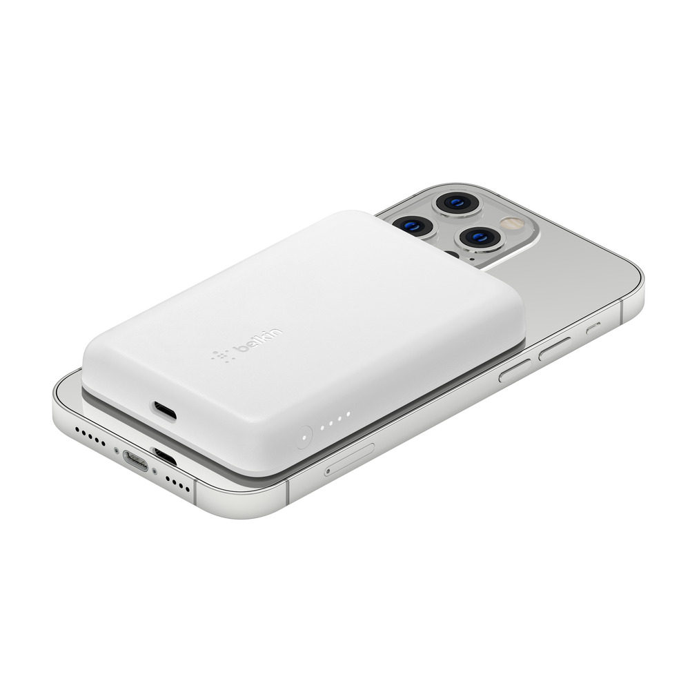 Power bank Belkin BPD002BTWH (2500 mAh, bežični punjač bijeli)-6