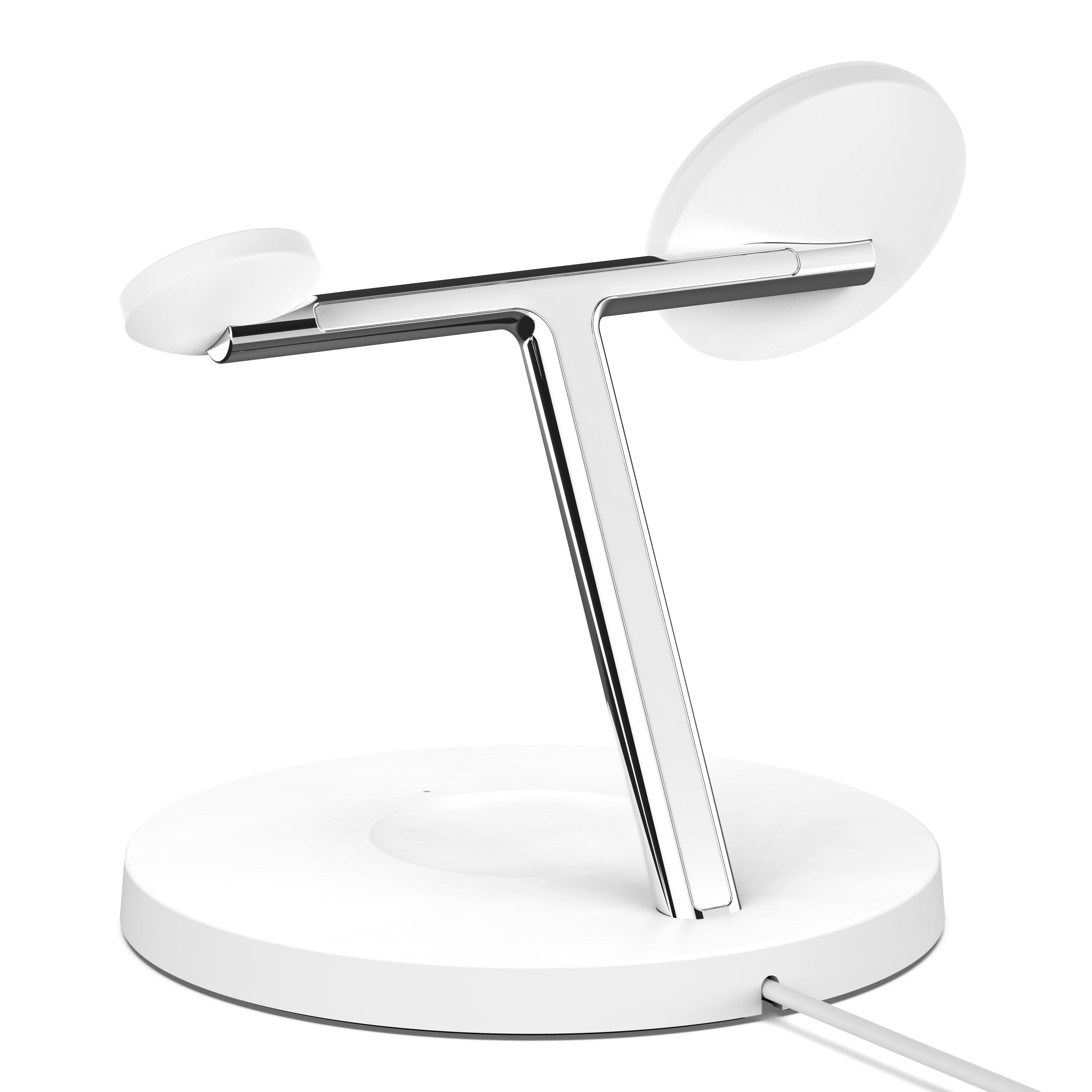 Belkin BOOST CHARGE PRO MagSafe 3-u-1 stalak za punjenje (brzo punjenje sata, s PSU, bijeli)-4