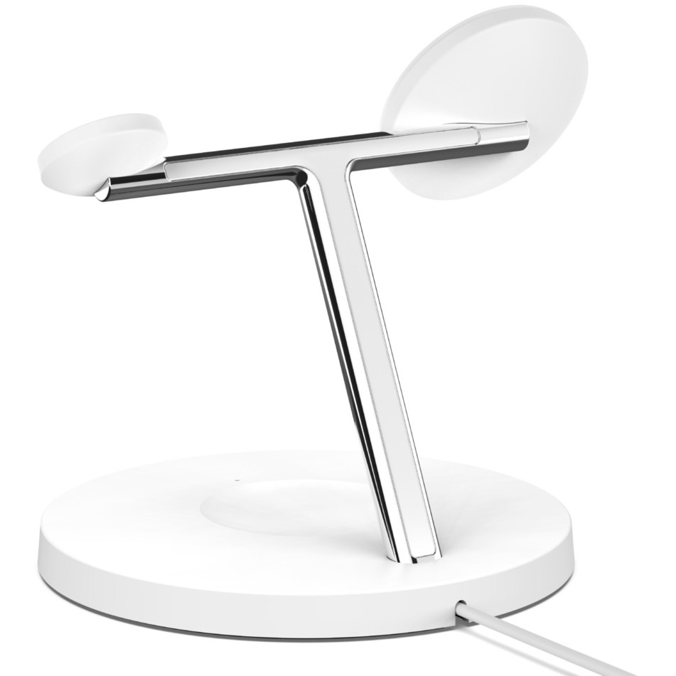 Belkin BOOST CHARGE PRO MagSafe 3-u-1 stalak za punjenje (brzo punjenje sata, s PSU, bijeli)-13