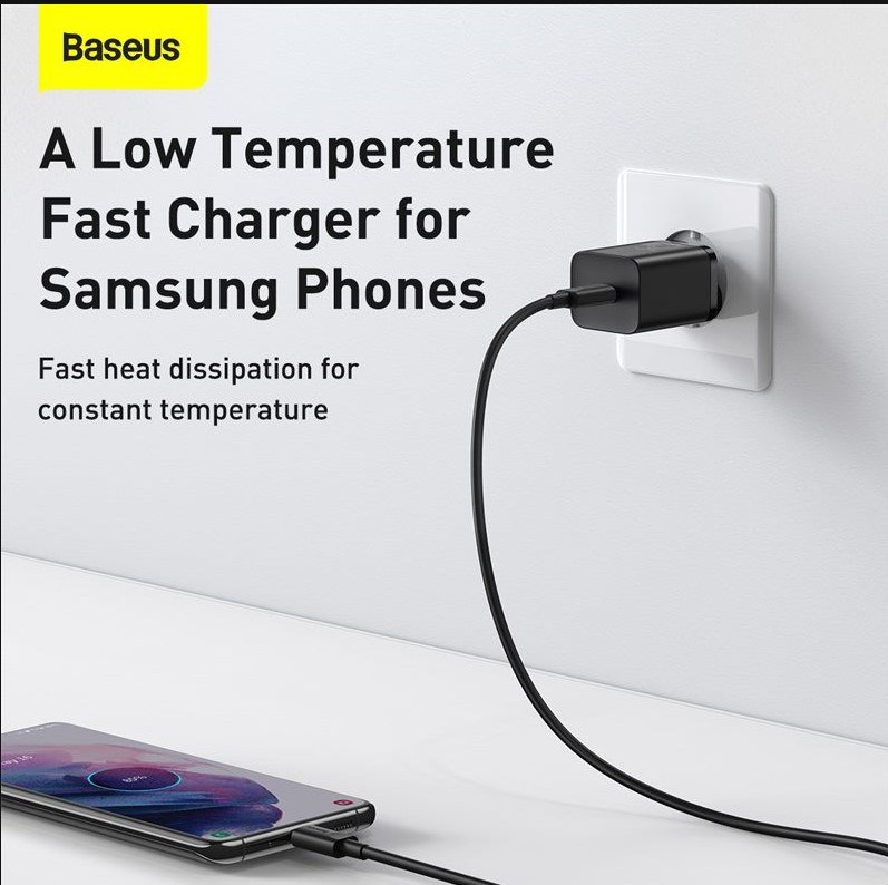 Adapter BASEUS TZCCSUP-L01, super charger + kabel Type-C na Type-C-6