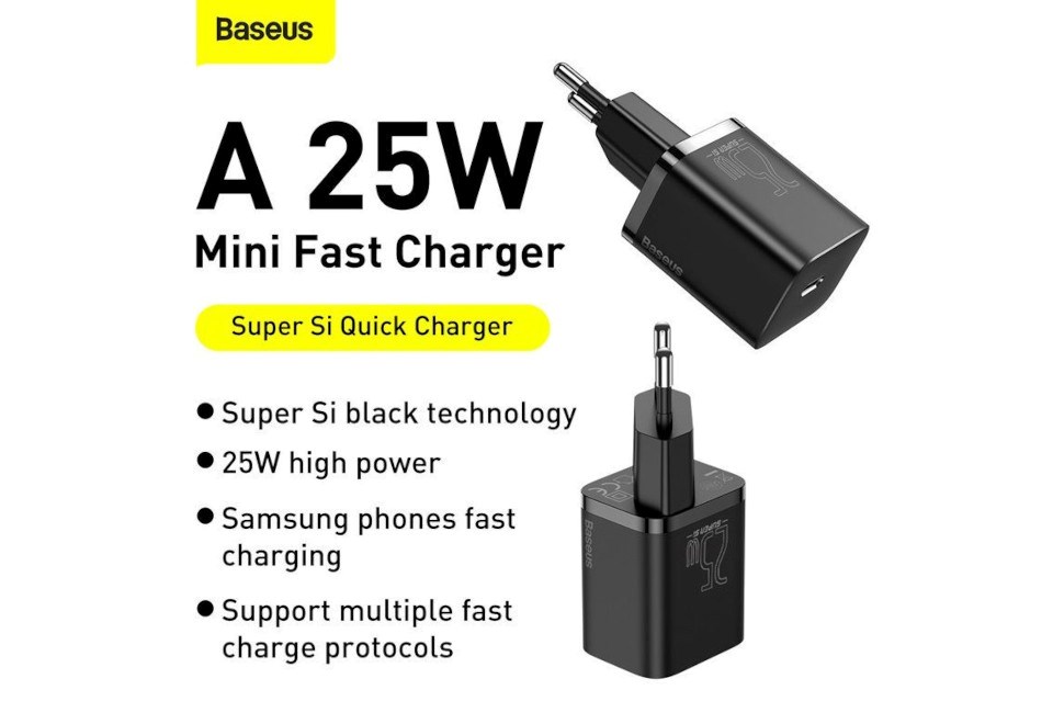 Adapter BASEUS TZCCSUP-L01, super charger + kabel Type-C na Type-C-2