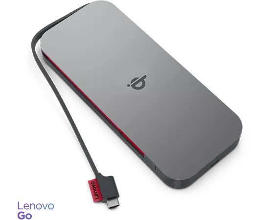 Prijenosna baterija LENOVO Go Wireless Power Bank (10000 mAh, 30 W, Qi 15 W, USB-C)-0