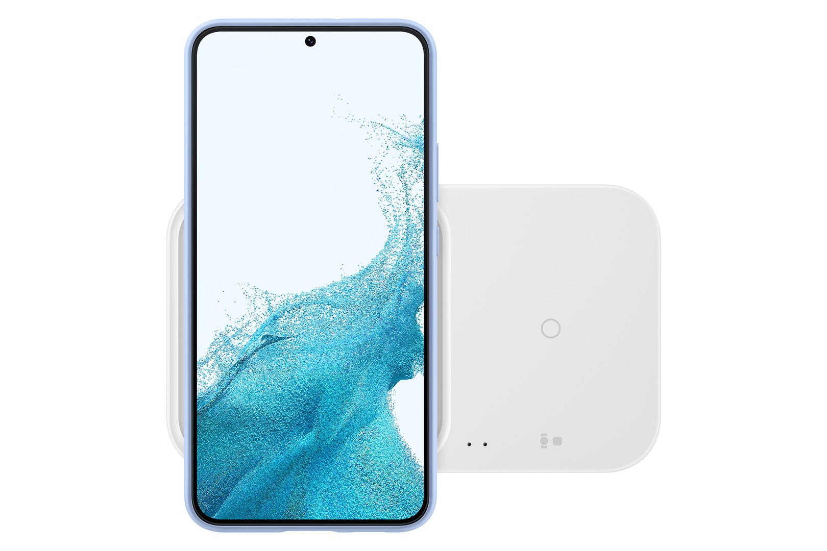 Bežični punjač SAMSUNG EP-P5400 za slušalice, pametni telefon, pametni sat - Bijeli-1