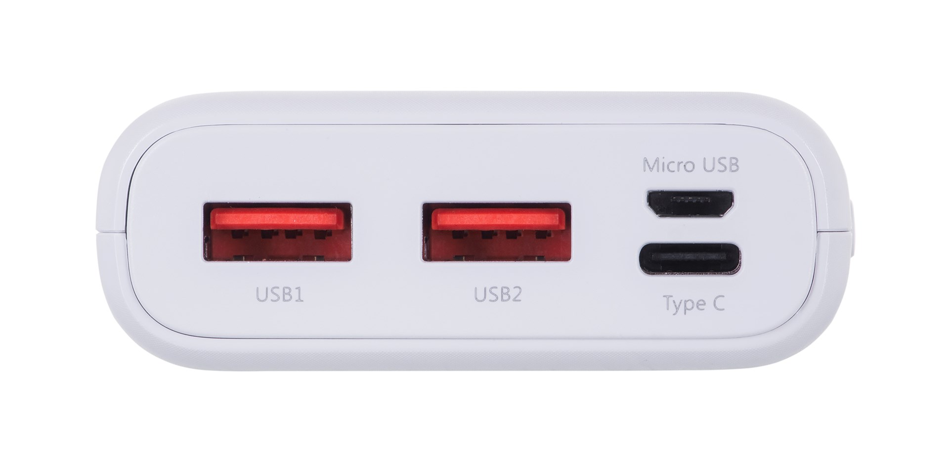 Power bank SILICON POWER Share C20QC (litij-polimer, 20000 mAh, bijeli)-7
