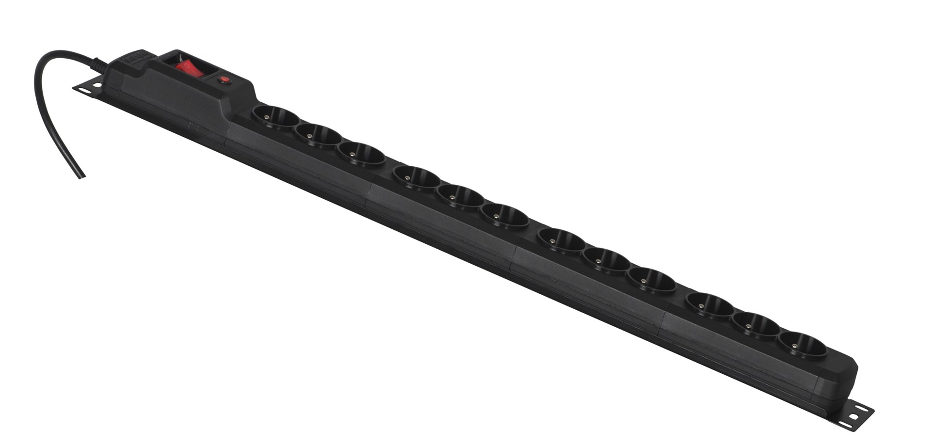Utičnica ACTIVEJET COMBO 12 utičnica, 5m, crna-1