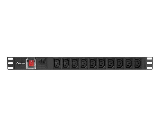 Napojna letva LANBERG PDU (1U, 10A, 7X IEC C13, 2 m)-1
