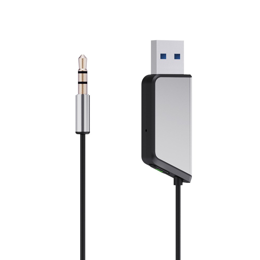Savio TR-16 Transmitter AUX adapter with hands-free function, Bluetooth 5.3, Google Assistant/Siri-4