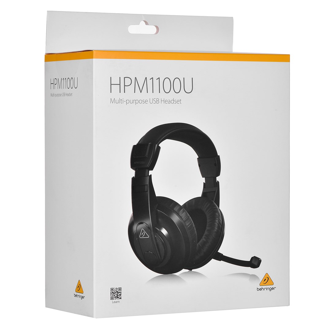 Slušalice BEHRINGER HPM1100 - zatvorene slušalice s mikrofonom i USB povezivanjem-8