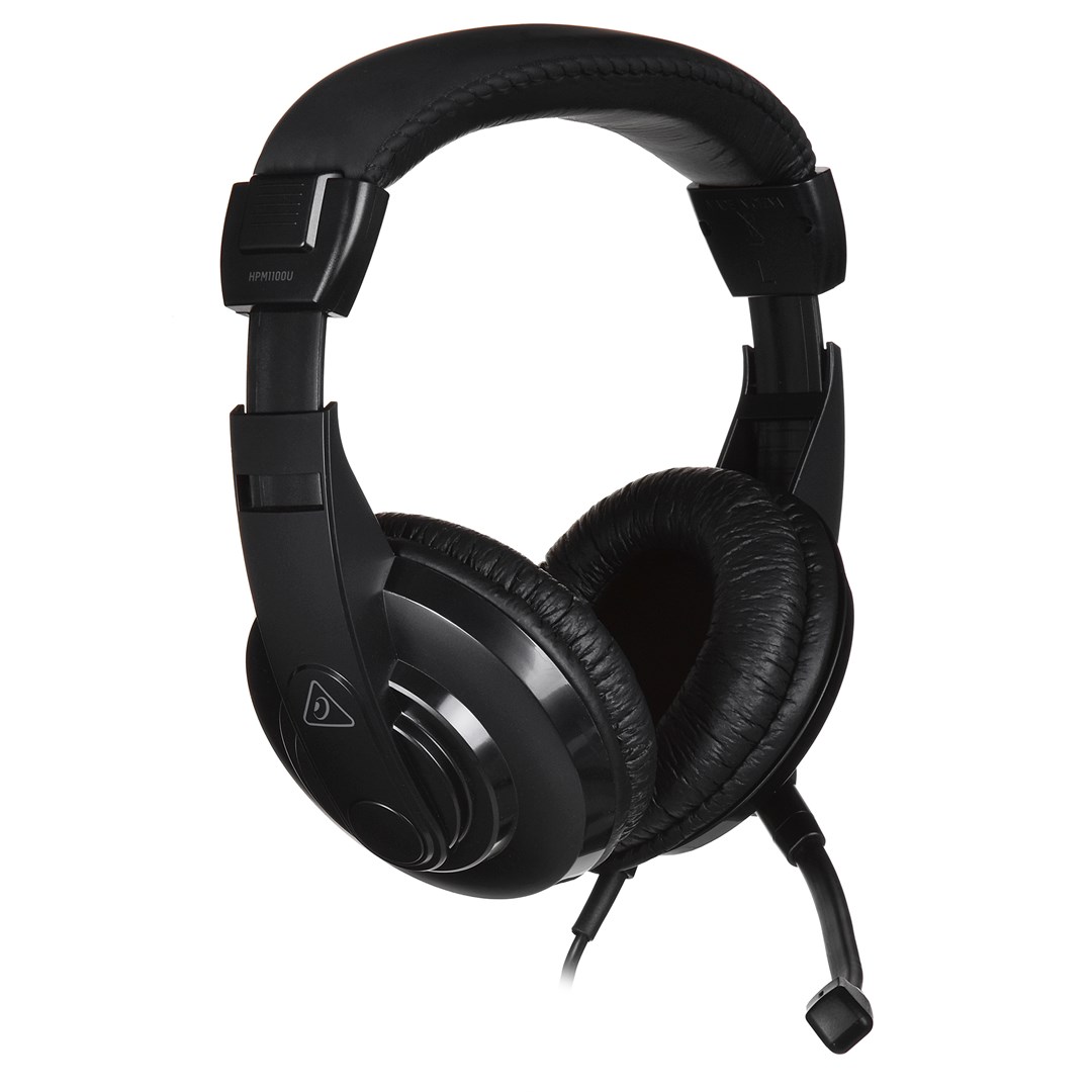 Slušalice BEHRINGER HPM1100 - zatvorene slušalice s mikrofonom i USB povezivanjem-0