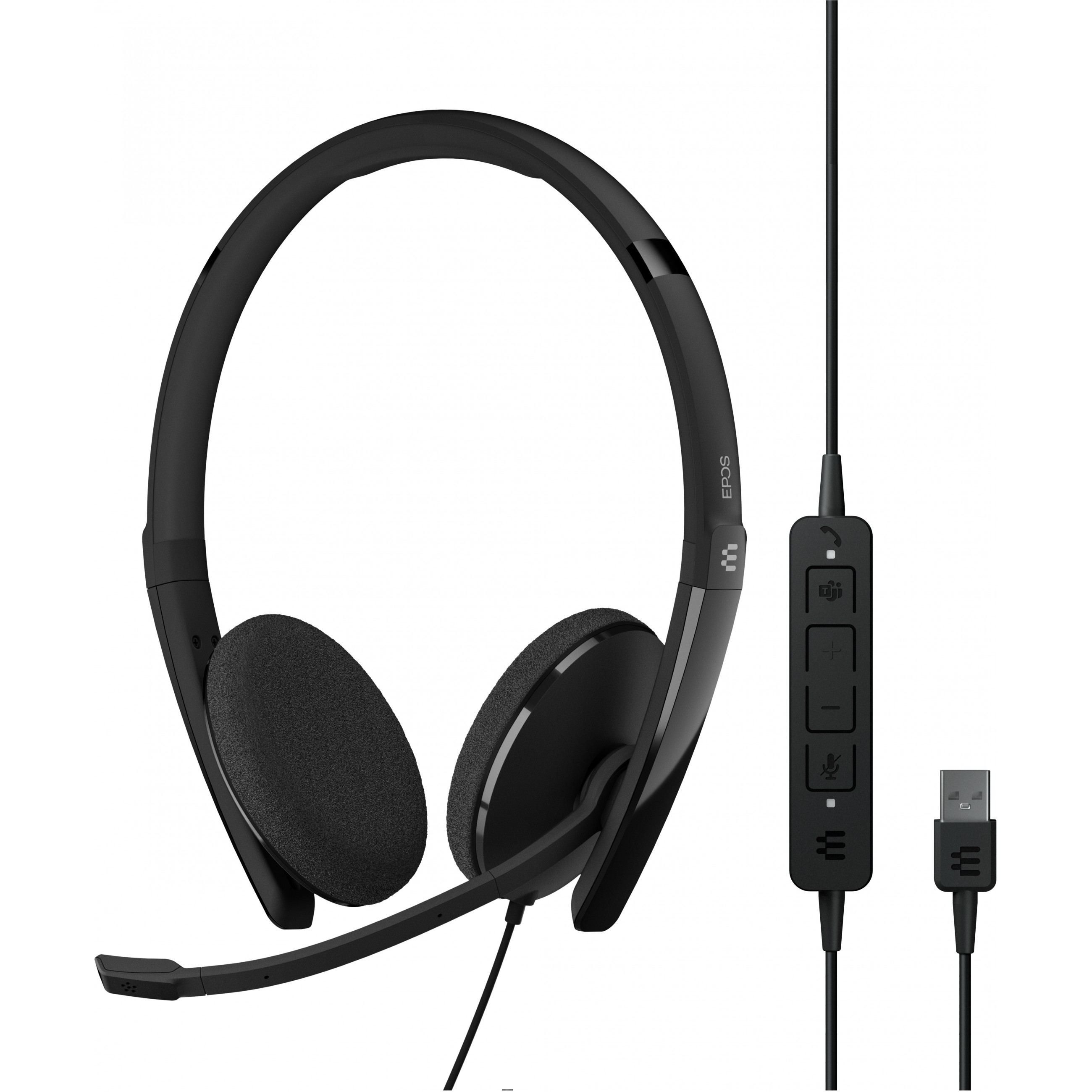 Slušalice za ured/centar za pozive EPOS | SENNHEISER ADAPT 160T USB II (žične, USB tip-A, crna)-3
