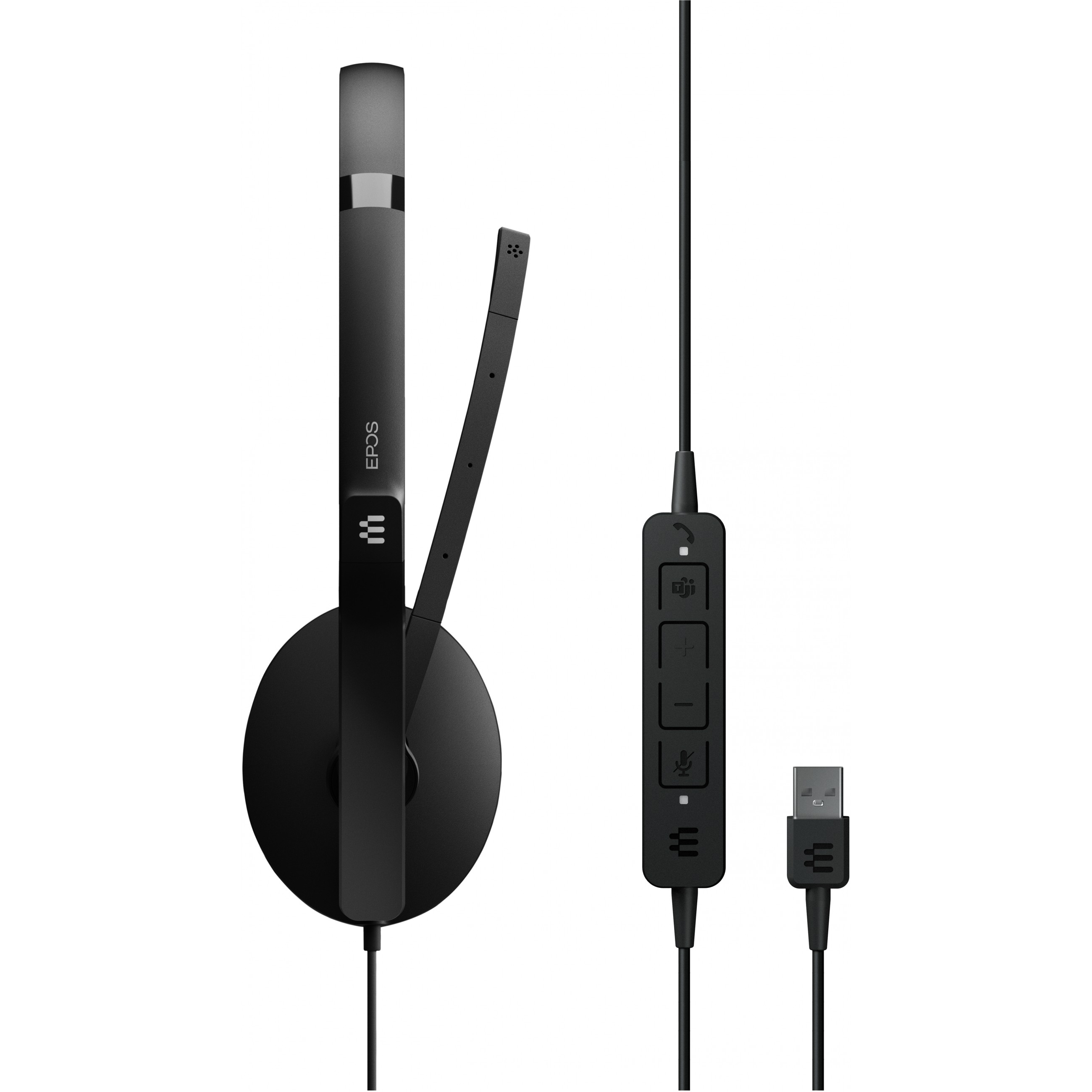 Slušalice za ured/centar za pozive EPOS | SENNHEISER ADAPT 160T USB II (žične, USB tip-A, crna)-4
