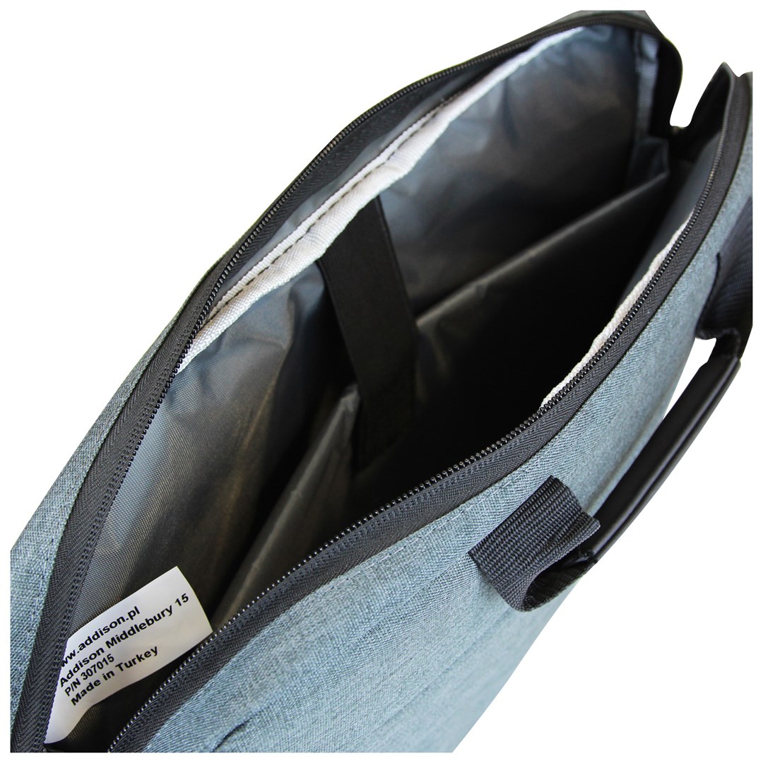 Futrola za prijenosno računalo ADDISON 307015 (39.6 cm, 15.6", torba za nošenje) siva-7