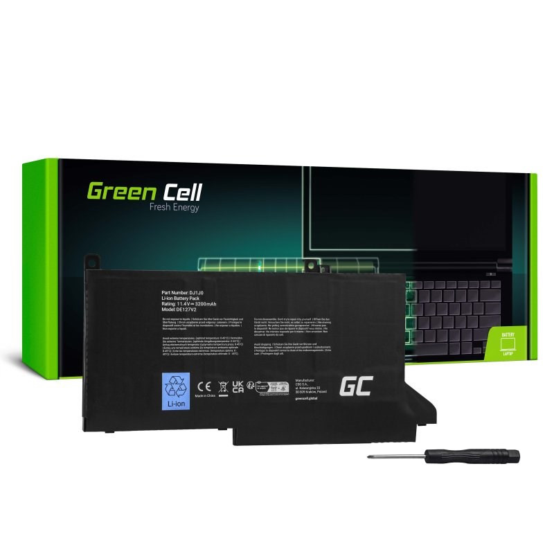 Baterija za prijenosno računalo Dell GREEN CELL DE127V2 (11,4 V, 2700 mAh)-0