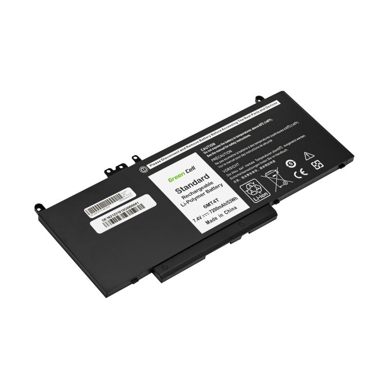 Baterija za laptop GREEN CELL DE162 (kapacitet 7200mAh, napon 7.4V)-1