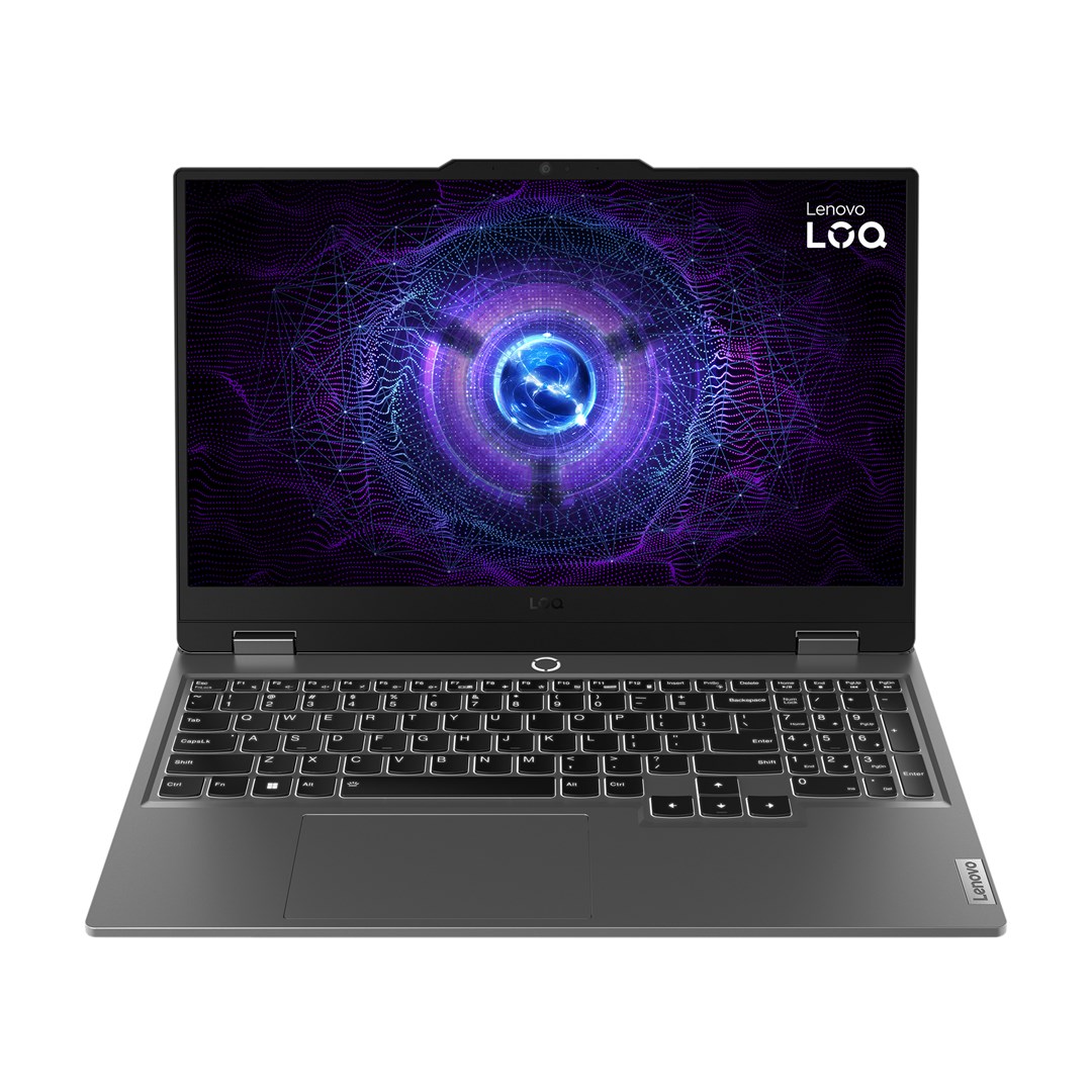 Laptop LENOVO LOQ 15IAX9 (15,6″ FHD IPS 300 nits 144 Hz AG, Intel Core i5-12450HX, 16GB DDR5-4800, 1TB SSD, GeForce RTX 4050 6GB, bez OS-a, int. tipkovnica, sivi)-0