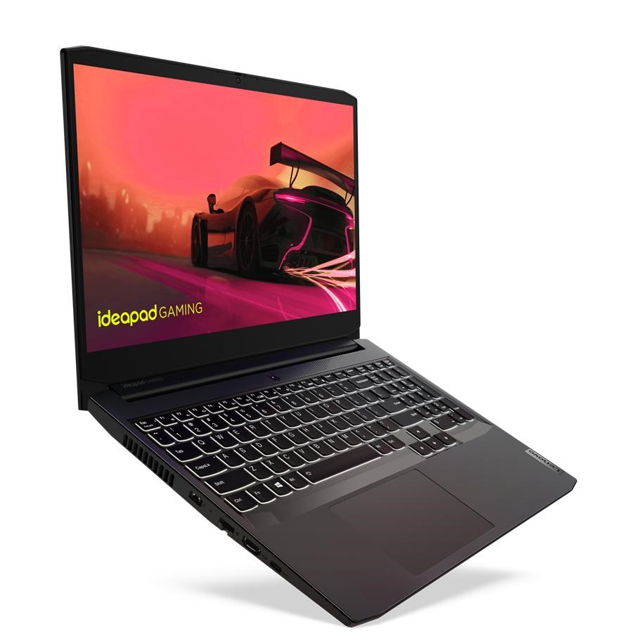 Laptop LENOVO IdeaPad Gaming 3 (15.6" IPS, 1920 x 1080 FHD, AMD Ryzen 5 5500H, 16 GB RAM, 512 GB SSD, NVIDIA GeForce RTX 2050, Win11 Home) crni-7