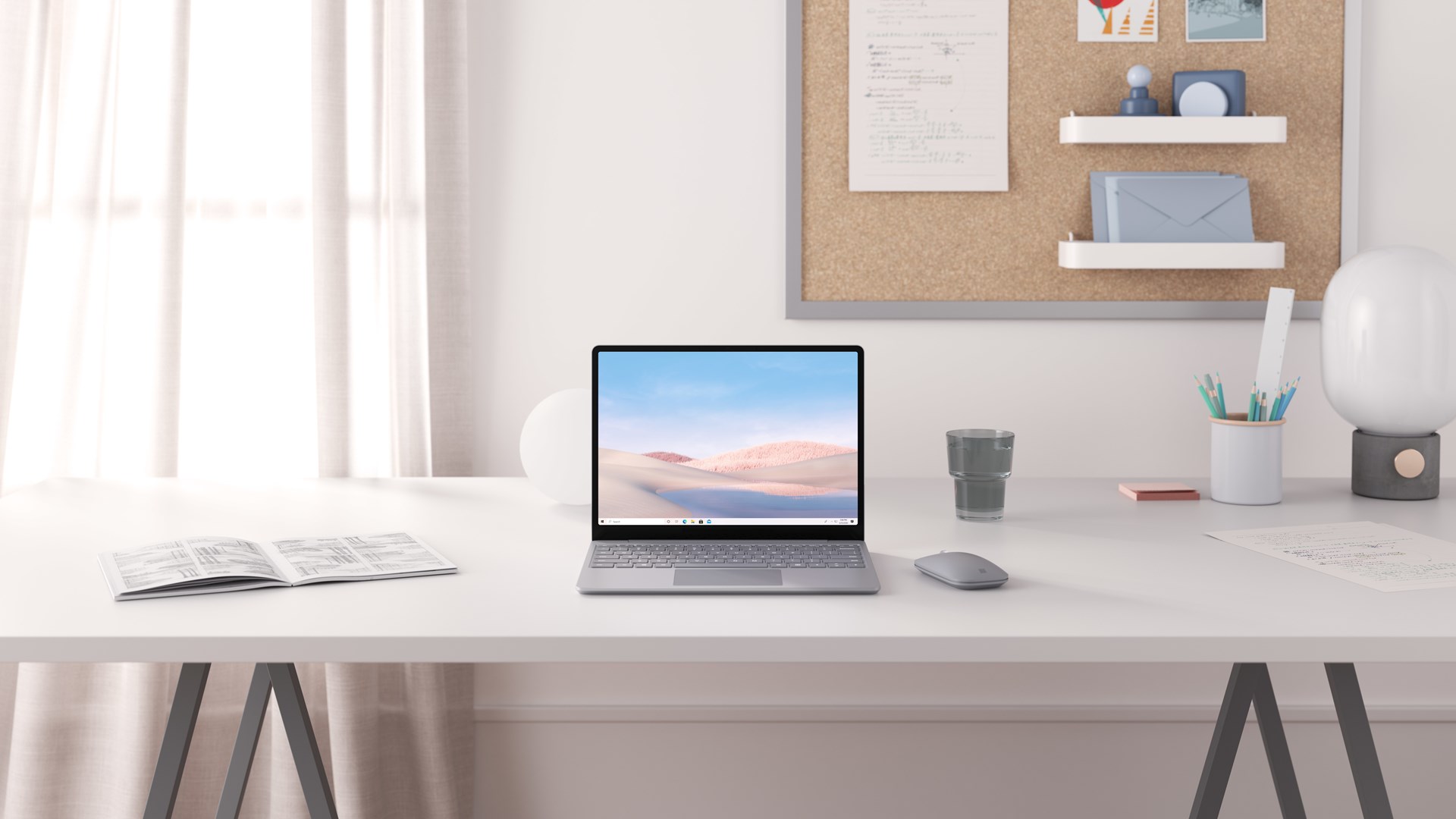 Laptop MICROSOFT Surface Go Intel® Core™ i5 i5-1035G1 31.6 cm (12.4") Touchscreen 8 GB LPDDR4x-SDRAM 256 GB SSD Wi-Fi 6 (802.11ax) Windows 10 Pro Platinum – internacionalna non HR tipkovnica-12